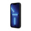 BMW Silicone Metal Logo – dėklas iPhone 15 Pro (juodas)