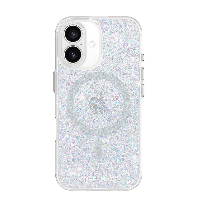 Case-Mate Twinkle MagSafe – dėklas „iPhone 16“ (Disco)