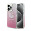 Hello Kitty IML Gradient Electrop Kitty Head dėklas iPhone 14 Pro (rožinis)
