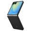 Spigen Airskin Aramid – dėklas Samsung Galaxy Z Flip 7 (juodas)