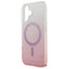 Guess IML Glitter Gradient MagSafe - Dėklas iPhone 16 (Rožinis)