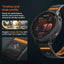 Spigen Athlex Air – Garmin QuickRelease dirželis 22 mm (Active Black / Orange)