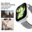 Spigen WBM4 – nerūdijančio plieno dirželis, skirtas Apple Watch 40/41/42 mm (sidabrinis)