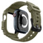 Spigen Rugged Armor Pro - Dirželis su dėklu Apple Watch 10 46 mm (Vintage Khaki)