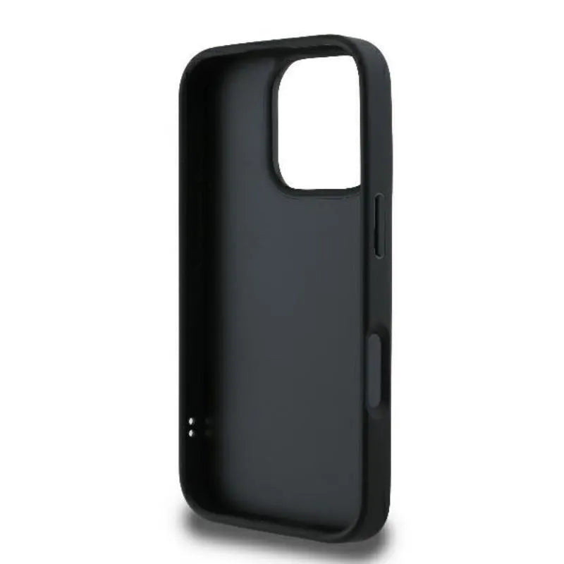 Karl Lagerfeld Quilted Signature – dėklas iPhone 16 Pro (juodas)