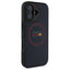 Red Bull Leather Red Ring MagSafe – dėklas iPhone 16 Plus (tamsiai mėlynas)