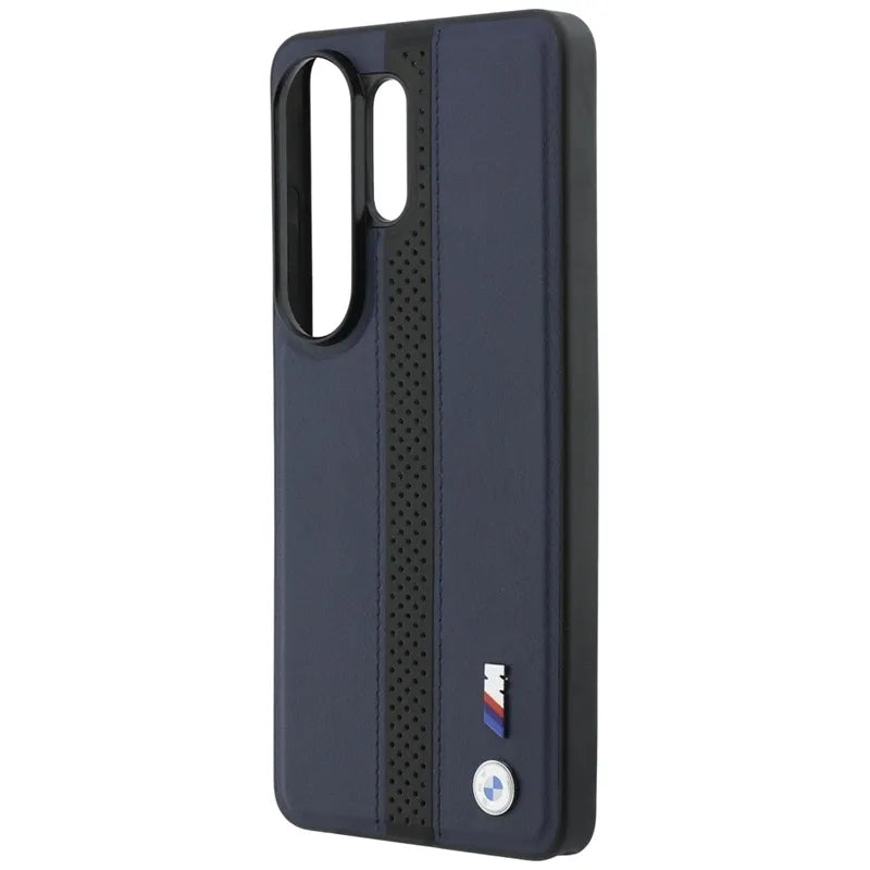 BMW M Perforated Stripe Logo MagSafe – Dėklas skirtas Samsung Galaxy S26 Ultra (tamsiai mėlynas)