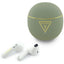 Guess Gold Line Triangle – TWS Bluetooth ausinės + įkrovimo dėklas (chaki)