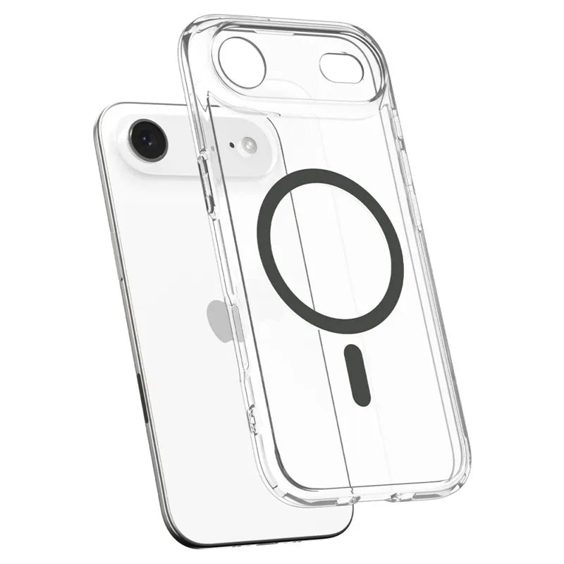 Spigen Ultra Hybrid Mag MagSafe – dėklas, skirtas iPhone Air (skaidrus/grafitinis)