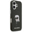Karl Lagerfeld IML Aquarelle Karl & Logo MagSafe – Dėklas iPhone 17 (juodas)