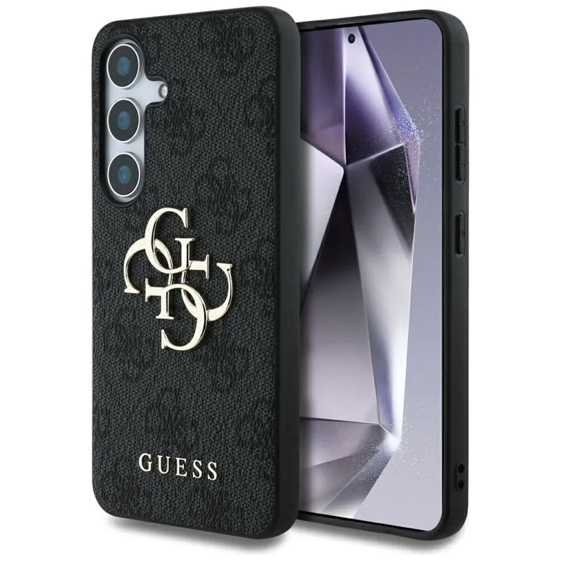 Guess Big 4G Logo Classic Logo – dėklas Samsung Galaxy S25 (juodas)