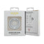 Guess MagSafe Ring Stand Rhinestone – magnetinis telefono žiedas-laikiklis su stovo funkcija (sidabrinis)