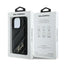 Karl Lagerfeld Quilted Signature – dėklas iPhone 16 Pro (juodas)