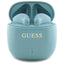Guess Printed Classic Logo – Bluetooth TWS ausinės + įkrovimo dėklas (turkio spalvos)