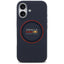 Red Bull Silicone Red Ring MagSafe – iPhone 17 dėklas (tamsiai mėlynas)