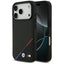 BMW M Carbon Tricolor Line MagSafe – dėklas iPhone 17 Pro (juodas)