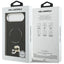 Karl Lagerfeld Karl & Choupette Pins MagSafe – dėklas iPhone Air (juodas)