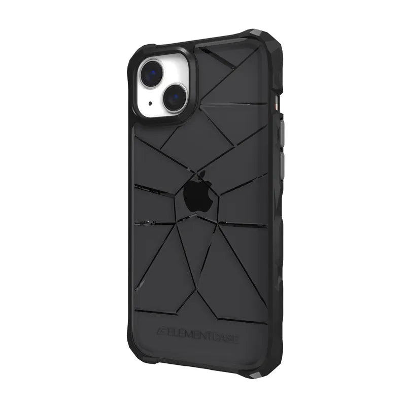 Element Case Special Ops X5 – dėklas iPhone 14 Plus (karinio standarto apsauga nuo kritimo) (dūminė/juoda)
