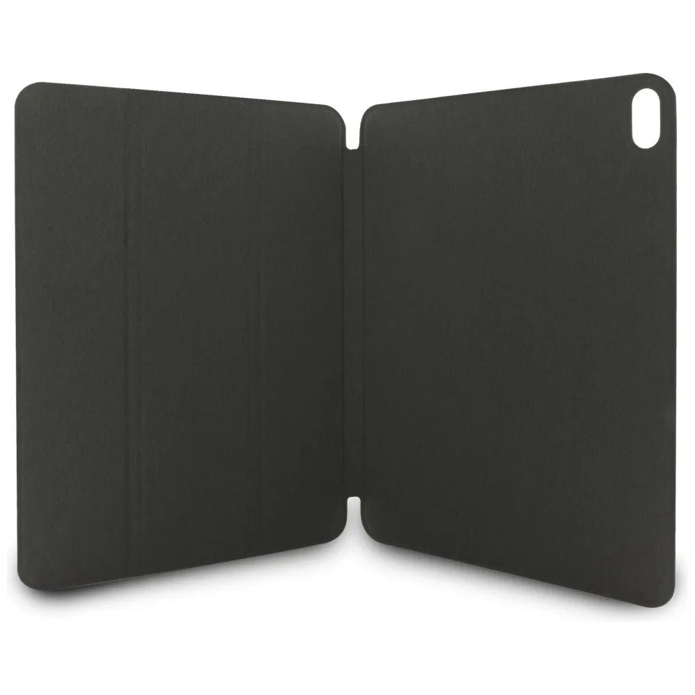 Karl Lagerfeld Book Cover Saffiano Magnetic Karl & Choupette – dėklas iPad Air 11" M3 (2025) / iPad Air 11" M2 (2024) (juodas)