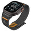 Spigen Athlex Air 2 – Apple Watch dirželis 44/45/46/49 mm (Active Black / Orange)