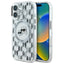 Karl Lagerfeld IML Monogram Karl & Choupette Head MagSafe – dėklas iPhone 16 (skaidrus)