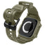 Spigen Rugged Armor Pro - Dirželis su dėklu Apple Watch 10 46 mm (Vintage Khaki)