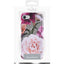PURO Glam Geo Flowers – Dėklas, skirtas iPhone SE (2022/2020) / 8/7 / 6s (Pink Peonies)