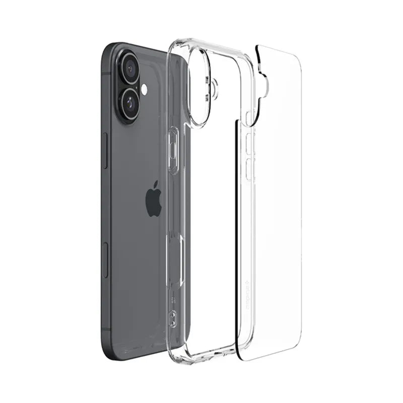Spigen Ultra Hybrid – dėklas iPhone 16 (skaidrus)