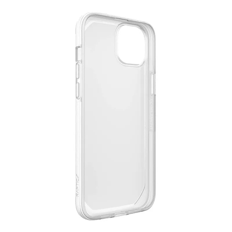 X-Doria Raptic Slim – biologiškai skaidus dėklas iPhone 14 Plus telefonui (skaidrus)
