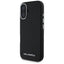 Karl Lagerfeld Saffiano Full Wrapped Elongated Metal Logo MagSafe – dėklas iPhone 16 (juodas)