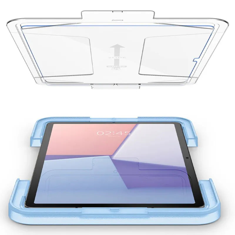 Spigen GLAS.TR EZ FIT – grūdintas stiklas, skirtas Samsung Galaxy Tab S9 11" / S9 FE / S10 FE / S10 Lite 10.9" X710 / X716B / X510 / X516B / X520 / X526 / X400 / X406B