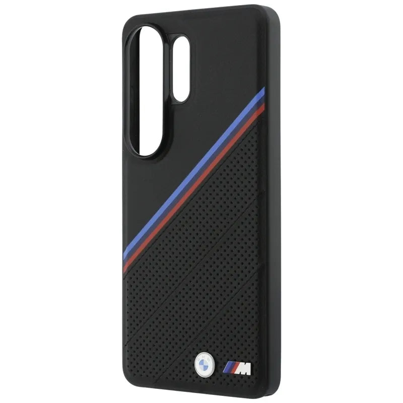 BMW Tricolor Metal Logo MagSafe – Samsung Galaxy S26 Ultra dėklas (juodas)