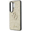 Guess Fixed Glitter Big 4G Metal Logo – Samsung Galaxy S26 Ultra dėklas (auksinis)