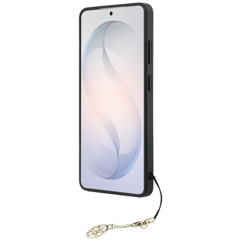 Guess 4G Classic Logo Charm MagSafe - Dėklas Samsung Galaxy S26 Ultra (Rudas)