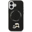 Karl Lagerfeld Karl & Choupette Pins MagSafe – dėklas iPhone 17 (juodas)