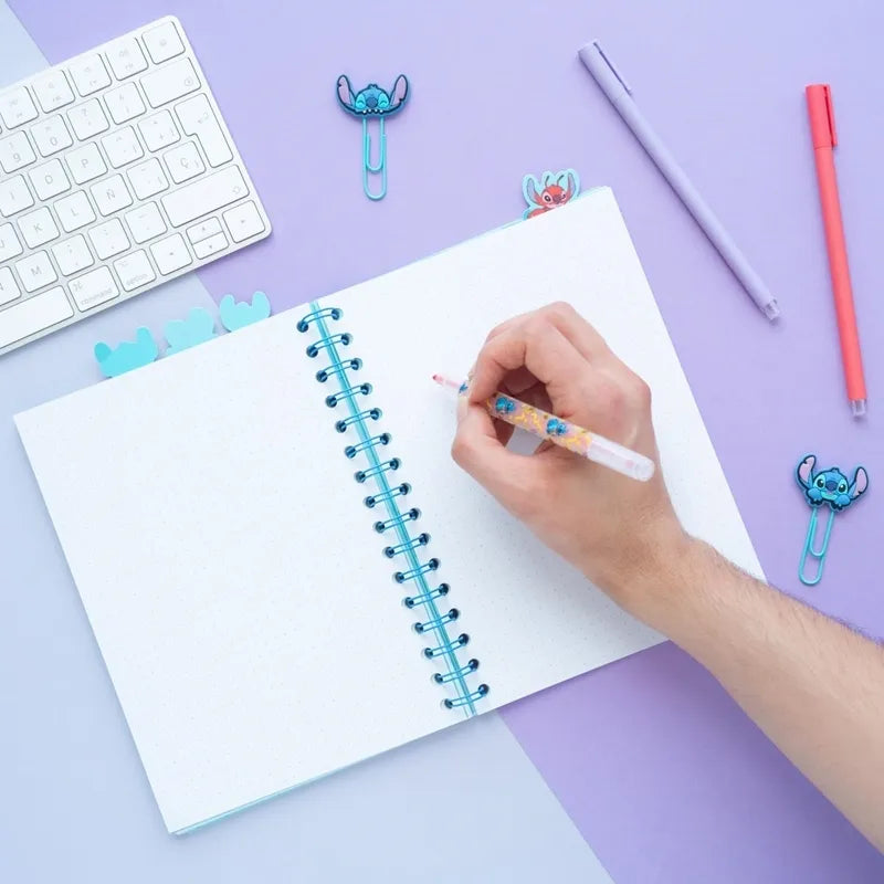 Disney Stitch – A5 užrašų knygelė / „Waves“ kolekcijos užrašų knygelė
