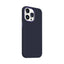 Crong Color Cover LUX Magnetic - iPhone 15 Pro MagSafe dėklas (tamsiai mėlynas)