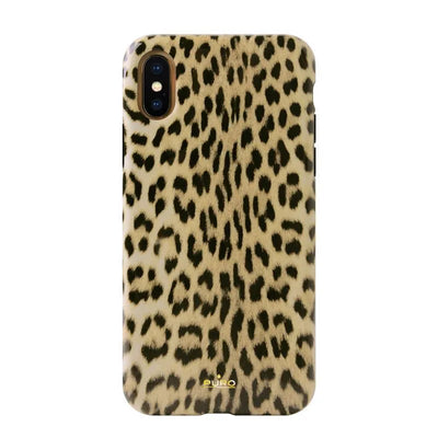 PURO Glam Leopard dėklas - dėklas, skirtas iPhone Xs Max (Leo 1)