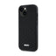 DKNY 3D Rubber Repeat Pattern – dėklas iPhone 15 Plus telefonui (juodas)