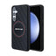 AMG Silicone Carbon Pattern MagSafe - dėklas Samsung Galaxy S24 telefonui (juodas)