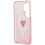 Guess IML Gradient Triangle MagSafe - Samsung Galaxy S26 Ultra dėklas (rožinis)