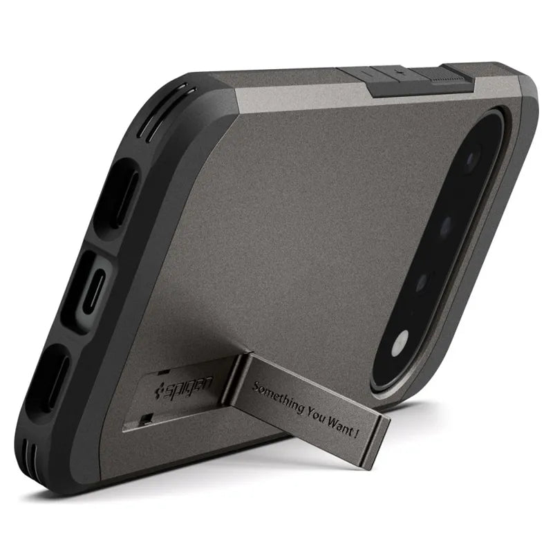 Spigen Tough Armor Mag MagSafe - dėklas Google Pixel 11 (pilkas)