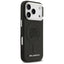 Karl Lagerfeld Initial & Metal Logo MagSafe – dėklas, skirtas iPhone 17 Pro (juodas)