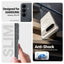 Crong Hybrid Clear Magnetic – „MagSafe“ dėklas Samsung Galaxy S26 FE (skaidrus)