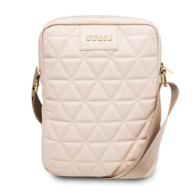 „Guess“ dygsniuotas planšetės krepšys 10" (rožinis)