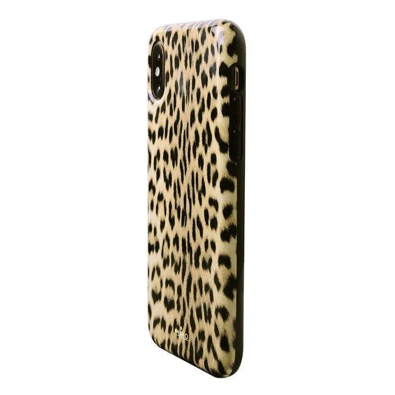 PURO Glam Leopard dėklas - dėklas, skirtas iPhone Xs Max (Leo 1)