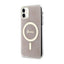 Guess 4G MagSafe – dėklas iPhone 11 (rožinis)