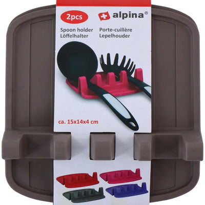 „Alpina“ – šaukštų / virtuvės įrankių laikiklis, 2 vnt. (juodas)