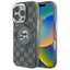 Karl Lagerfeld IML Monogram Karl & Choupette Head MagSafe – dėklas iPhone 16 Pro (juodas)