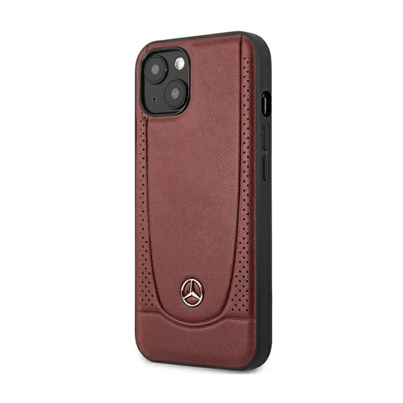 „Mercedes“ odinis „Urban Line“ dėklas „iPhone 15“ (raudonas)